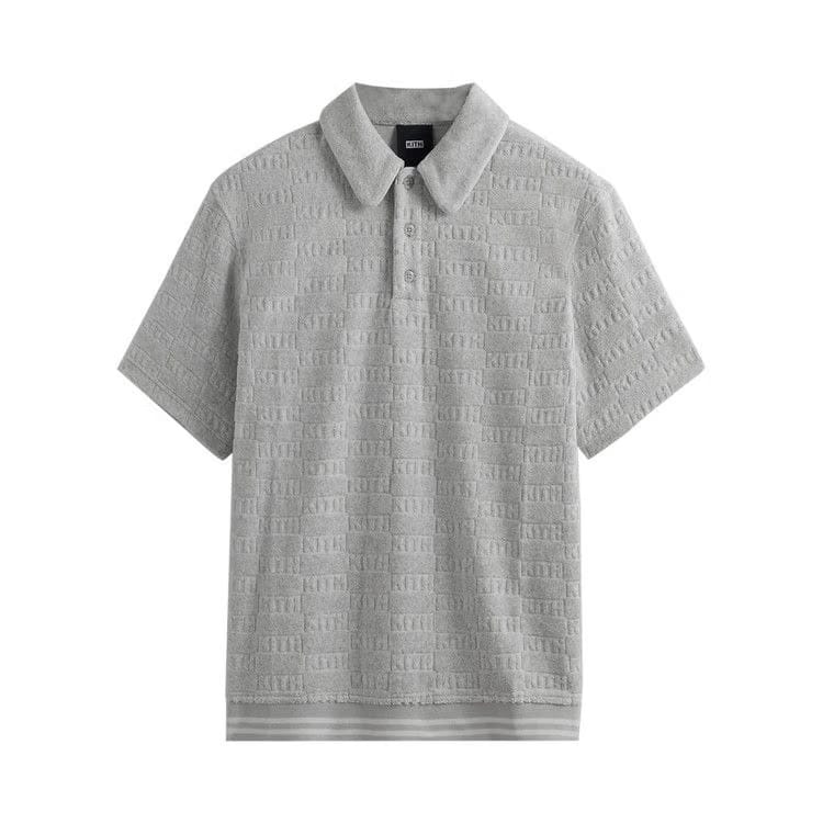 Kith Graham Polo Light Heather Grey