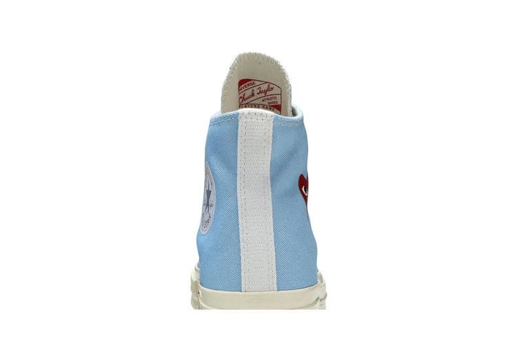 Comme des Garçons PLAY x Converse Chuck 70 High Bright Blue