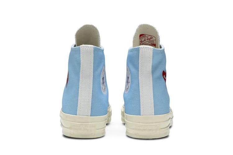 Comme des Garçons PLAY x Converse Chuck 70 High Bright Blue