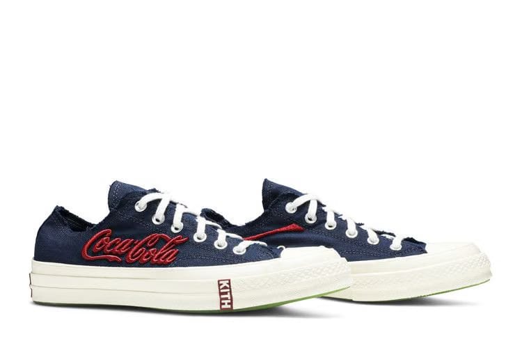 Kith x Coca-Cola x Converse Chuck 70 Low Navy