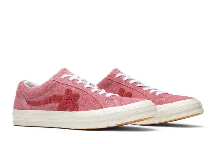 Golf Le Fleur x Converse One Star Ox Geranium Pink
