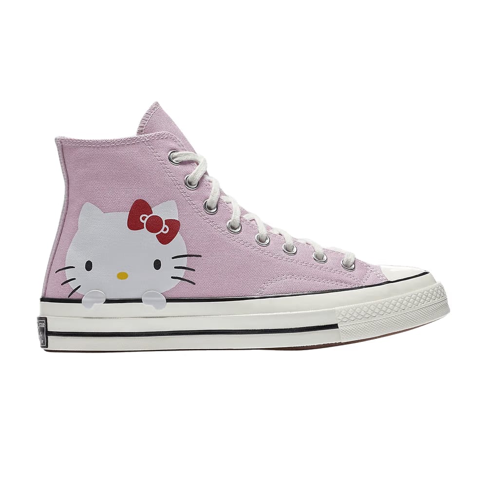 Hello Kitty x Converse Chuck 70 Canvas Hi Top Prism Pink