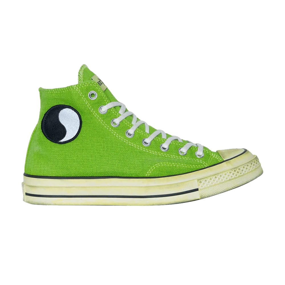 Stussy x Our Legacy x Converse Chuck 70 High Lizard Green