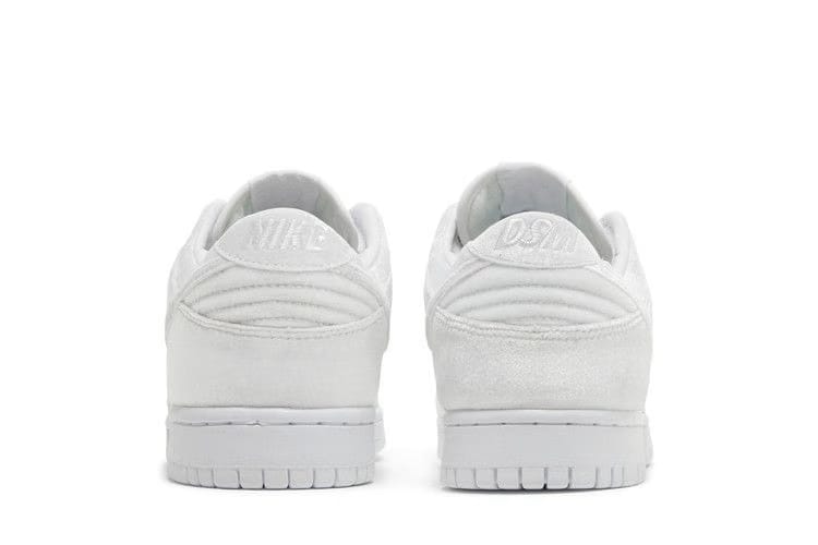 Nike Dunk Low Dover Street Market Triple White Velvet