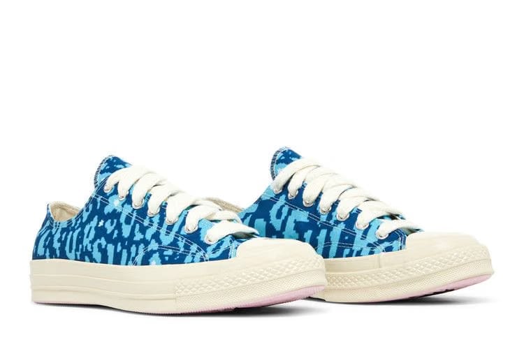 Golf Le Fleur x Converse Chuck 70 Low Digital Leopard Pack - Blue