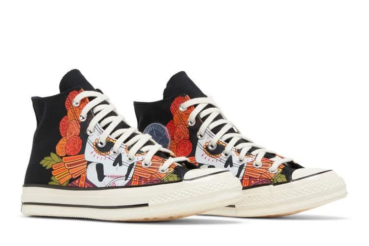 Converse Chuck 70 High Dia de los Muertos - Black