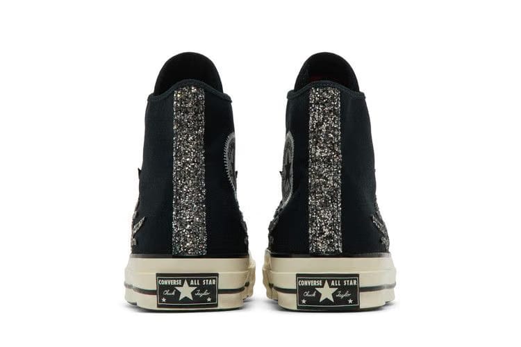 Converse Wmns Chuck 70 High 'Archival Glitter Flame - Black Egret'