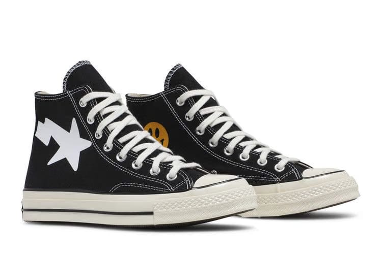 Chinatown Market x A Bathing Ape x Converse Chuck 70 High Black