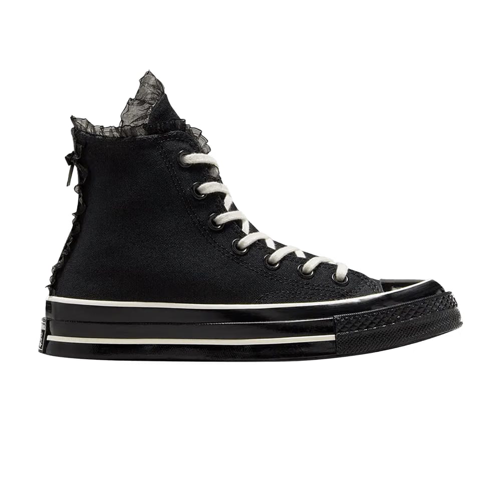 Converse Wmns Chuck 70 Hi 'Black Ruffles & Bows'