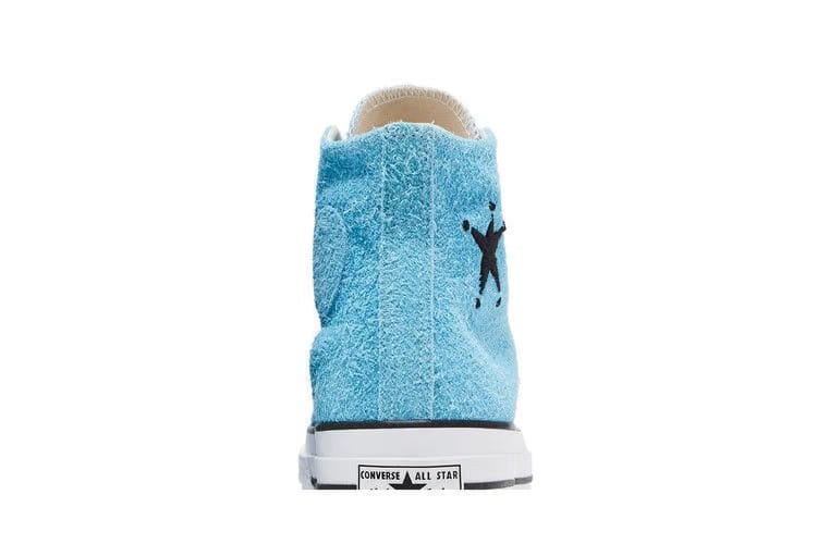 Stussy x Converse Chuck 70 High Sky Blue