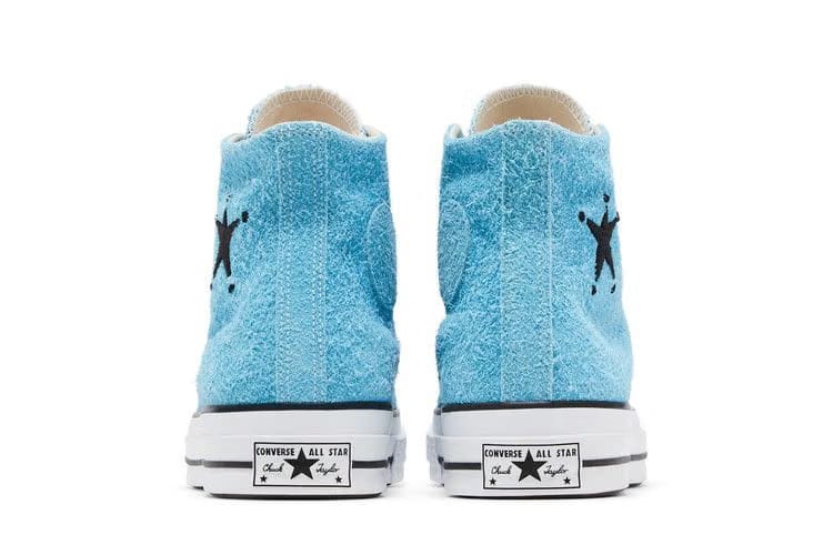 Stussy x Converse Chuck 70 High Sky Blue