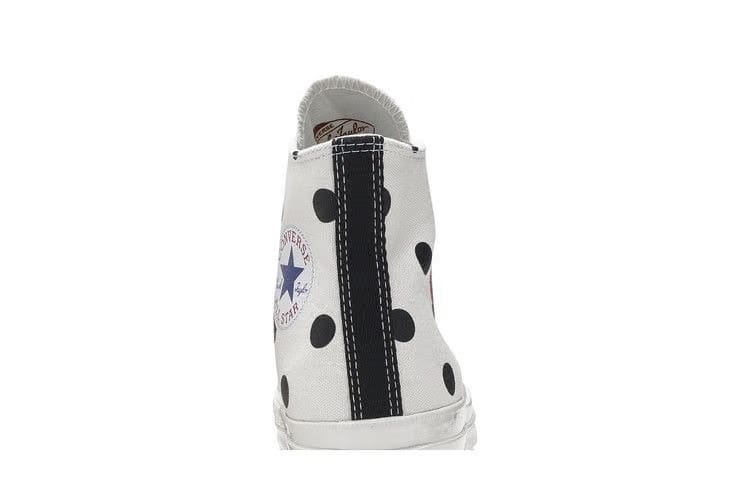Converse Comme des Garçons x Chuck Taylor All Star 70 Hi White Polka Dot