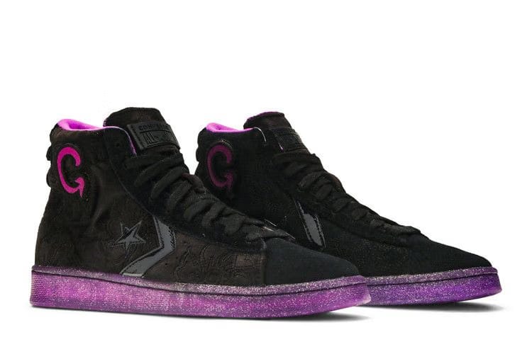 Joe Freshgoods x Converse Pro Leather High Black Purple