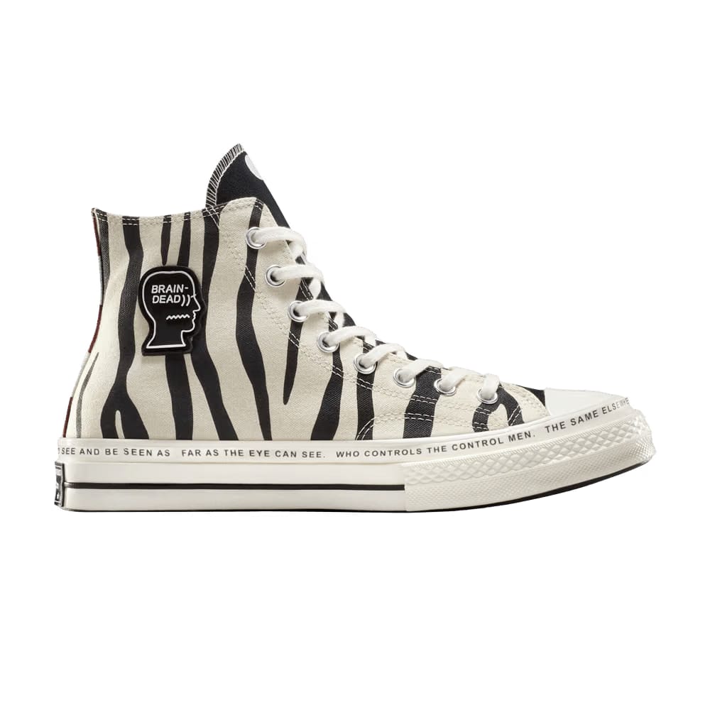 Converse Brain Dead x Chuck 70 High Mismatched Prints