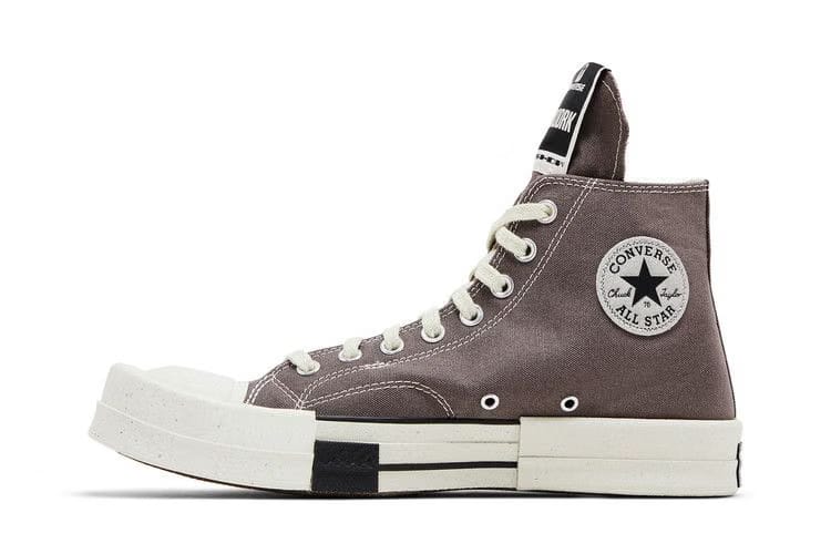 Converse x Rick Owens TURBODRK Chuck 70 Laceless Dust