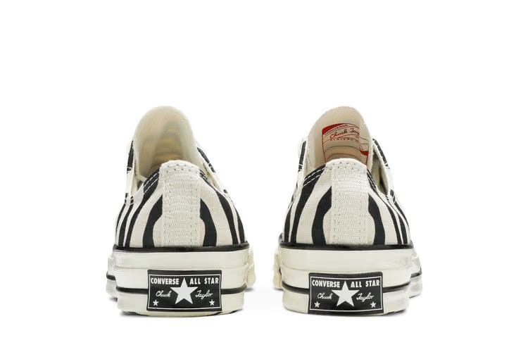 Converse Chuck 70 Low Archival Zebra Print