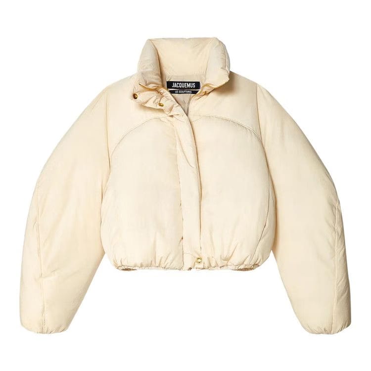 Jacquemus Caraco Puffer Jacket Off White