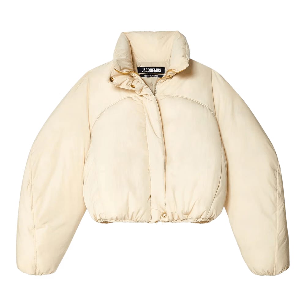 Jacquemus Caraco Puffer Jacket Off White