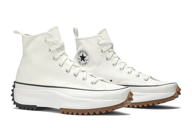 Converse Run Star Hike High White Black Gum