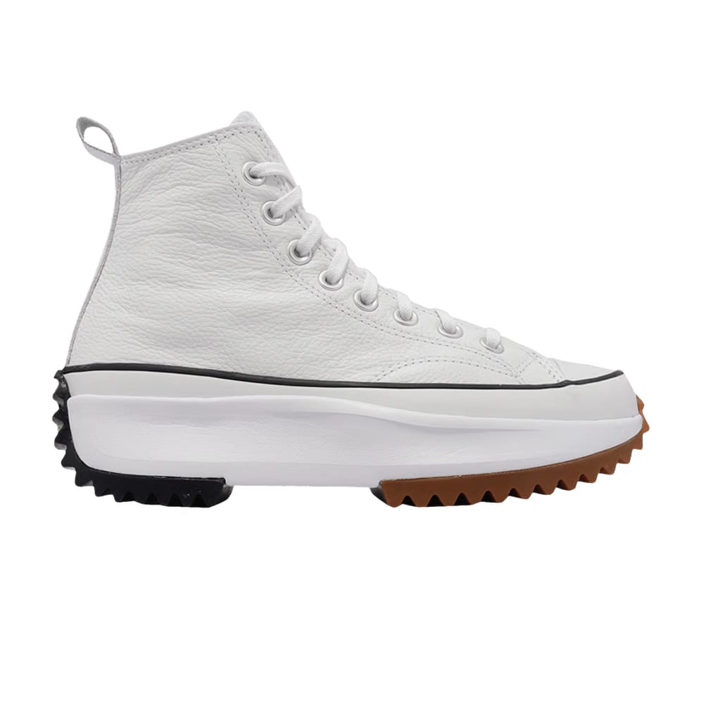 Converse Run Star Hike High White Black