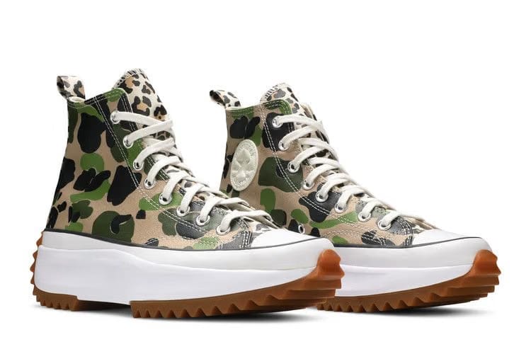 Converse Run Star Hike High Archive Print Camo