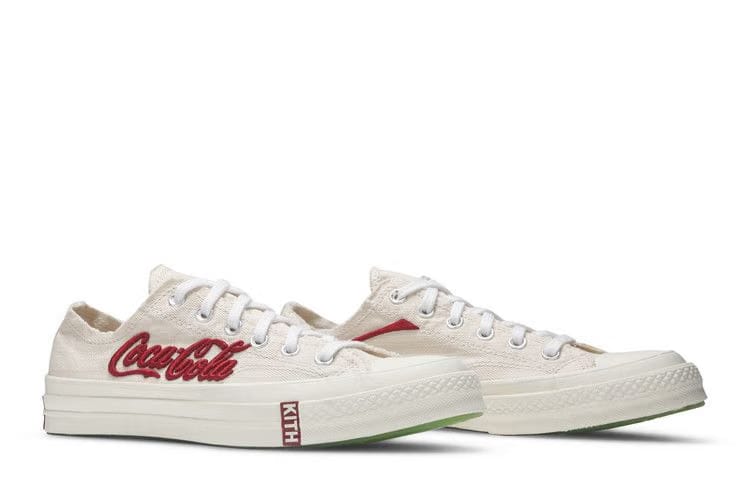 Kith x Coca-Cola x Converse Chuck 70 Low Parchment