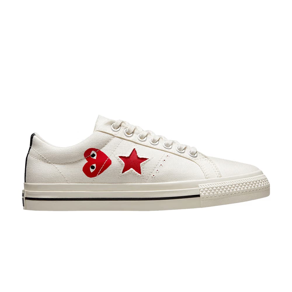 Comme des Garçons Play x Converse One Star Cloud Dancer