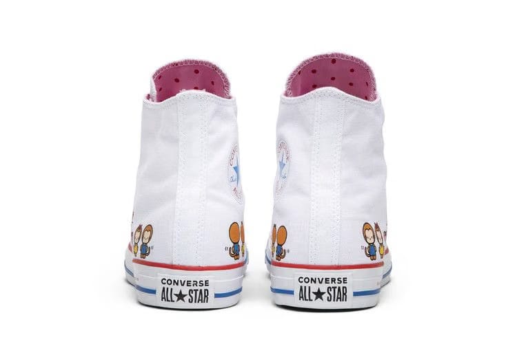 Hello Kitty x Converse Chuck Taylor All Star Canvas Hi White