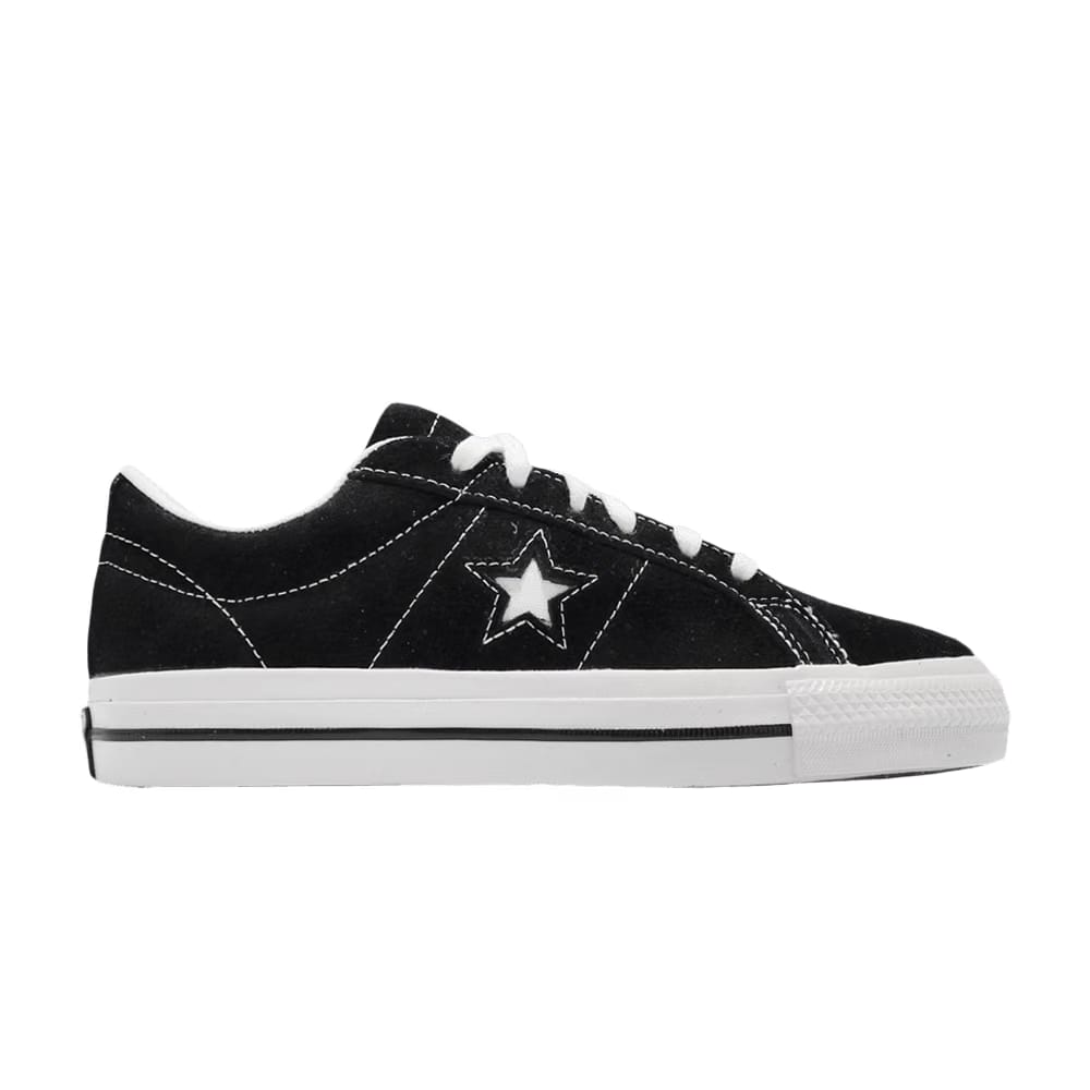 Converse One Star Low Black White