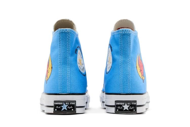 Sky High Farm Workwear x Converse Chuck 70 High Strawberry Moon - University Blue
