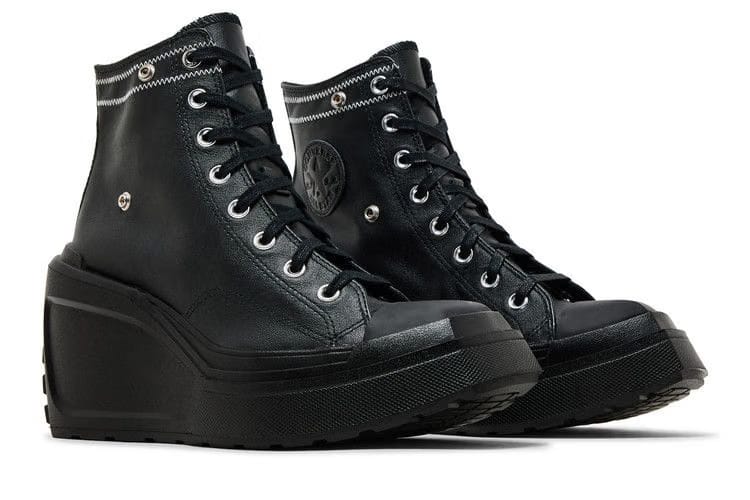 Martine Ali x Converse Wmns Chuck 70 De Luxe Wedge 'Triple Black'