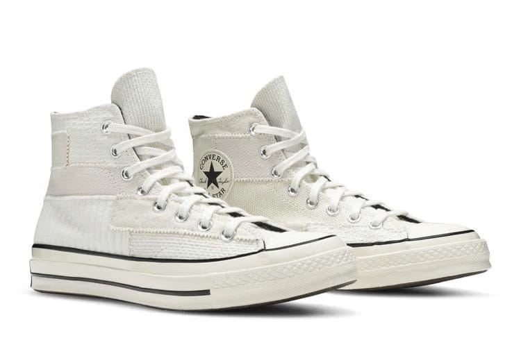 Converse Chuck 70 Hi Mono Patchwork - Antique White