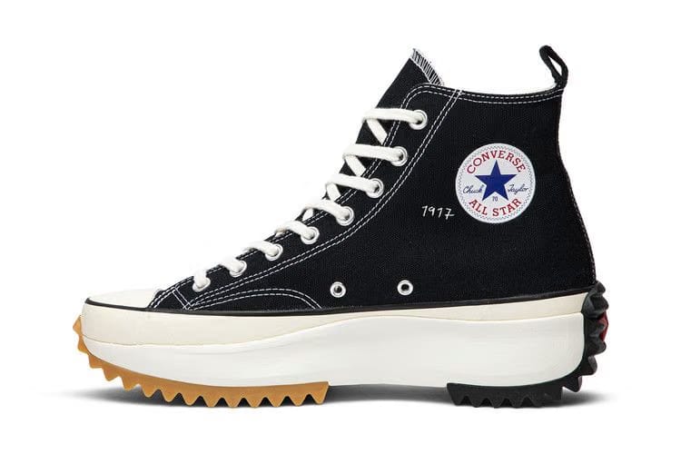 Converse Run Star Hike Hi Jw Anderson Black
