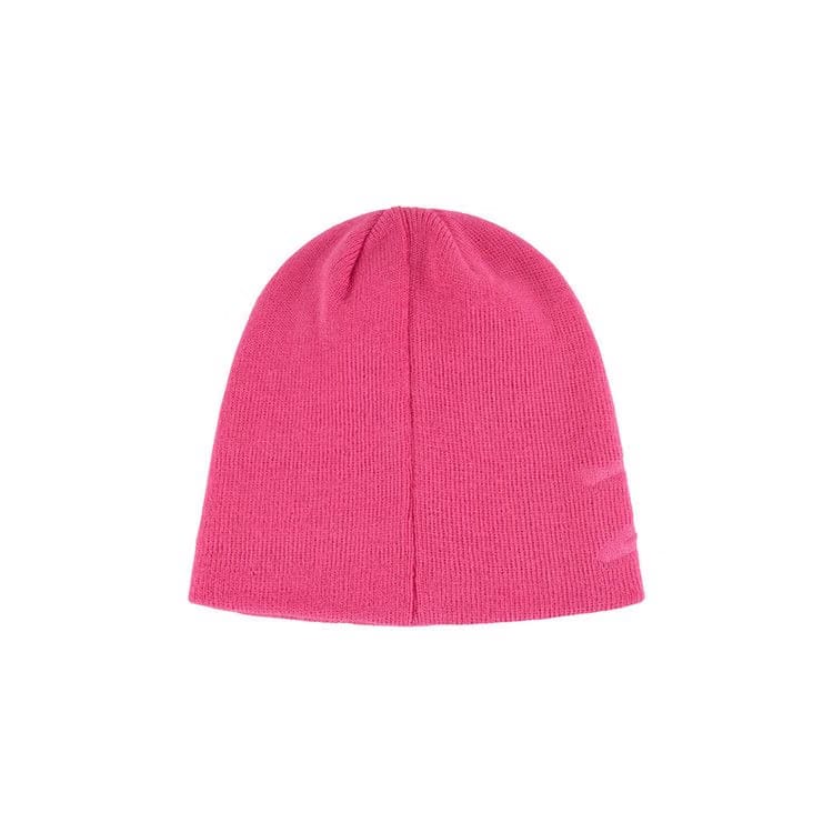 Stussy Debossed Stock Logo Skullcap Beanie Pink