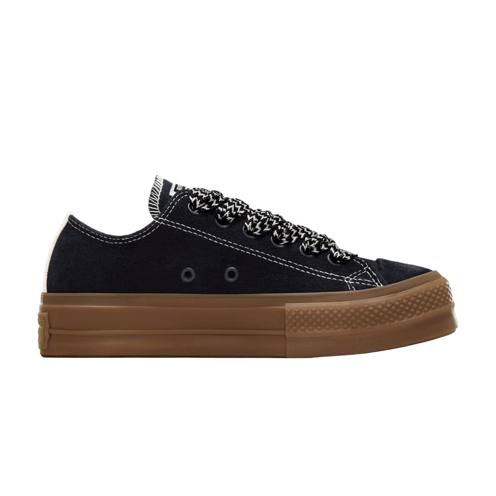 Converse Wmns Chuck Taylor All Star Lift Platform Low 'Black Egret Gum'
