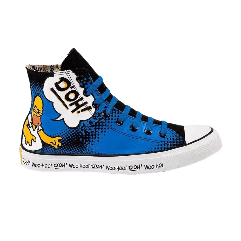 The Simpsons x Converse Chuck Taylor All Star High 'Homer D'oh!'