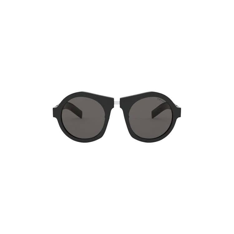 Prada Round-Frame Sunglasses Black