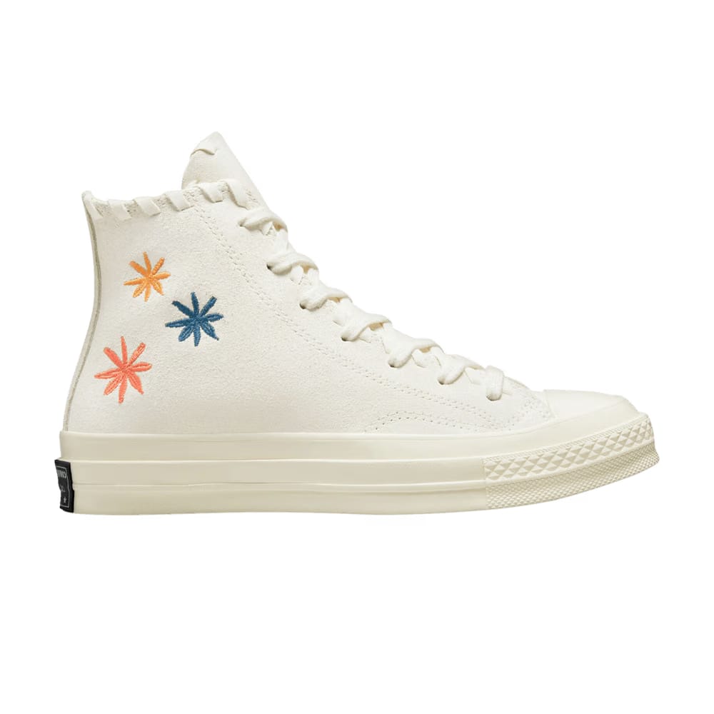Converse Wmns Chuck 70 High 'Embroidered Floral - Egret'
