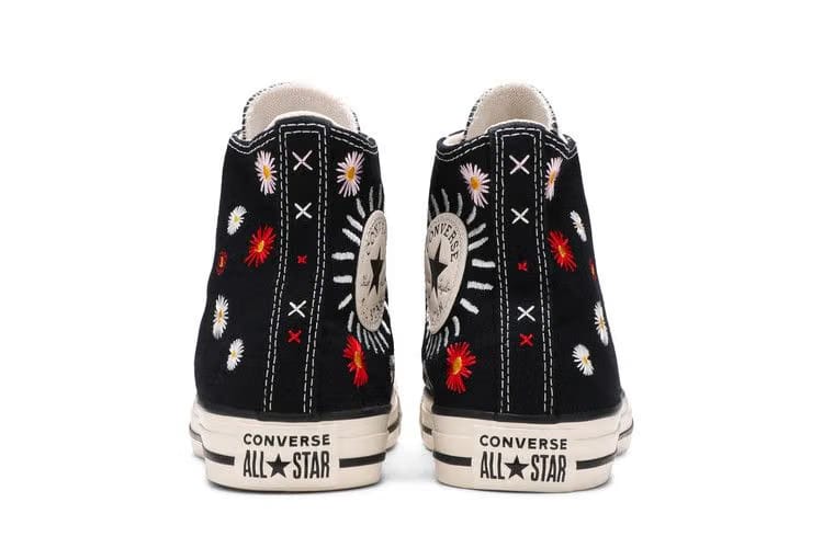 Converse Wmns Chuck Taylor All Star High 'Daisy Embroidery - Black'