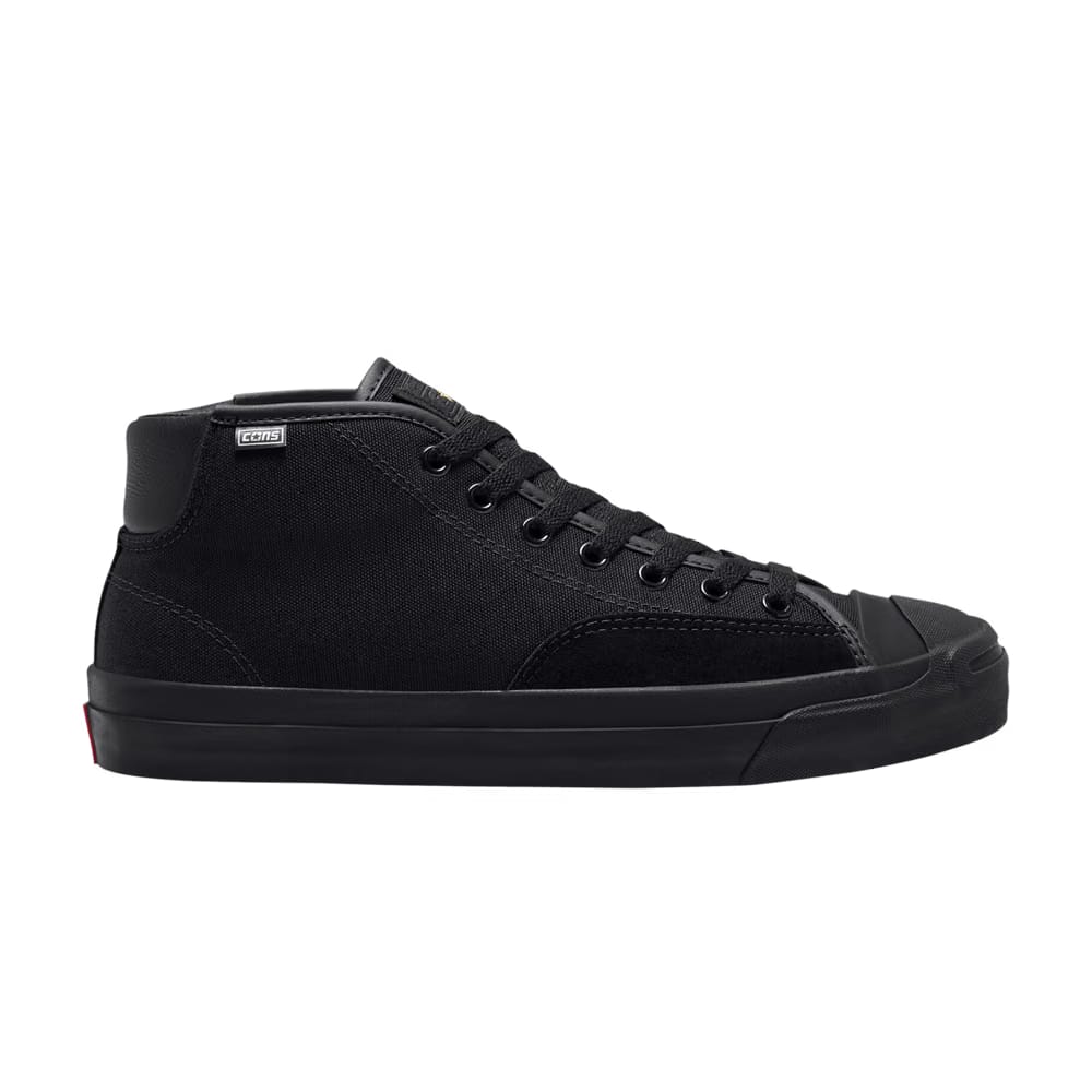 Alexis Sablone x Converse Jack Purcell Pro Mid Black Enamel Red