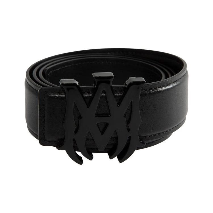 Amiri 4cm MA Nappa Leather Belt Black