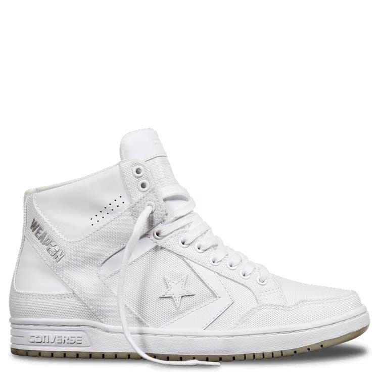 Converse Weapon Mid Triple Whilte