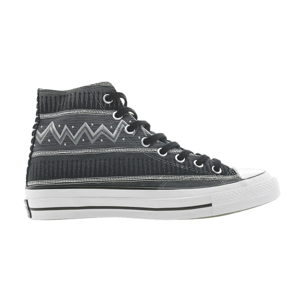 Converse Stussy x Chuck 70 High Black Magnet Grey