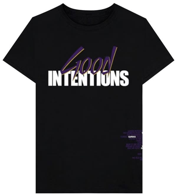 Vlone x Nav Doves T-Shirt Black