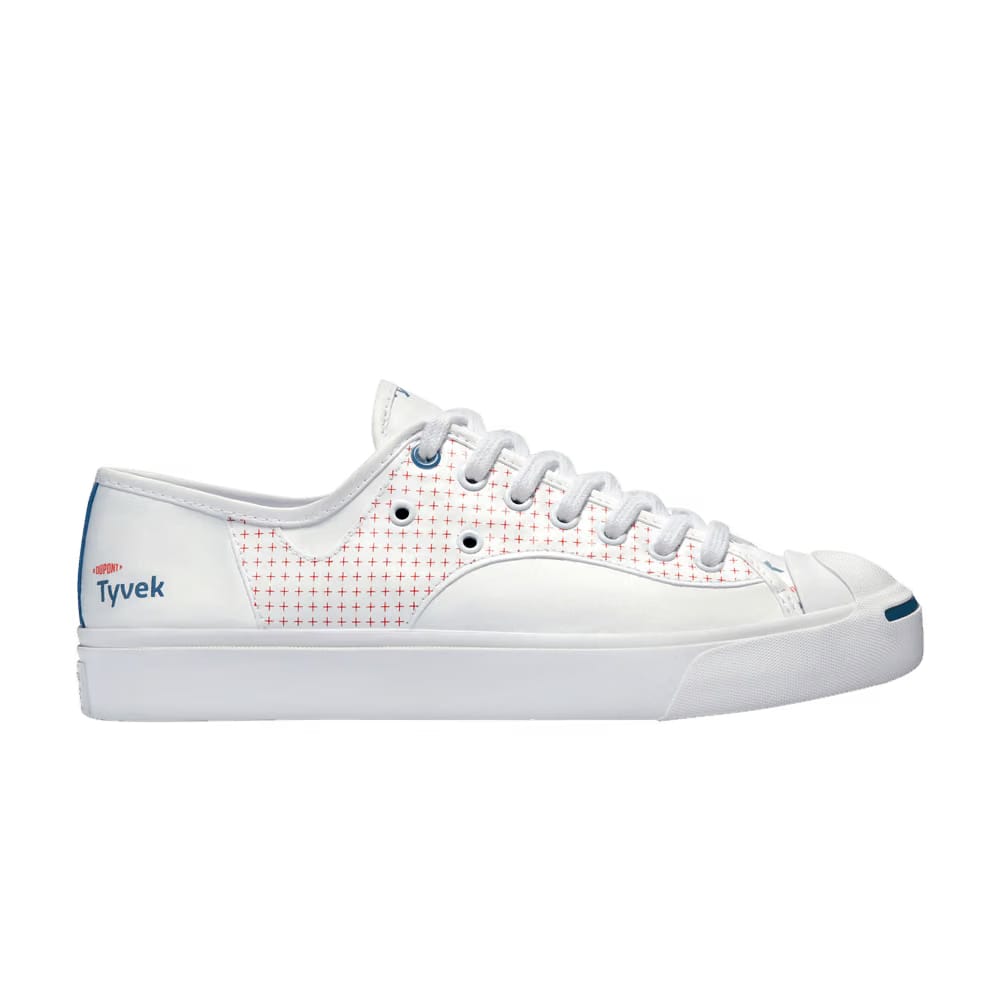 DuPont Tyvek x Converse Jack Purcell Rally White Princess Blue