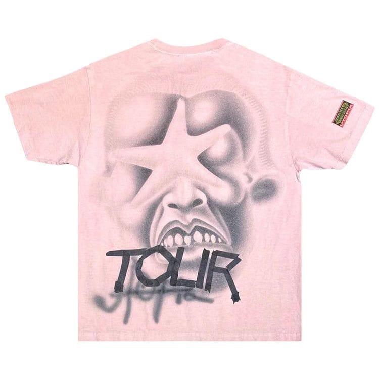 Cactus Jack by Travis Scott Star T-Shirt Pink