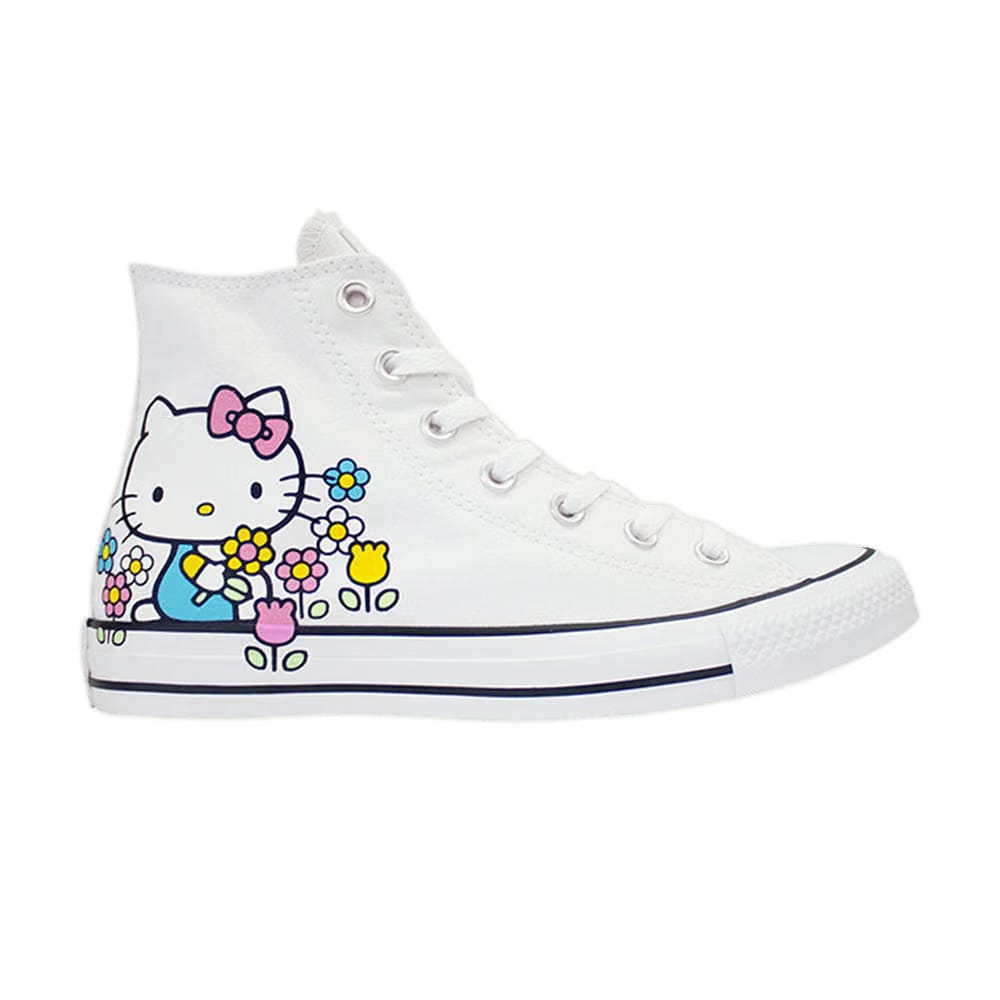 Hello Kitty x Converse Chuck Taylor All Star High Flowers