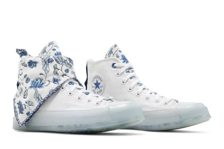 Lay Zhang x Converse Chuck 70 High Blue White Porcelain