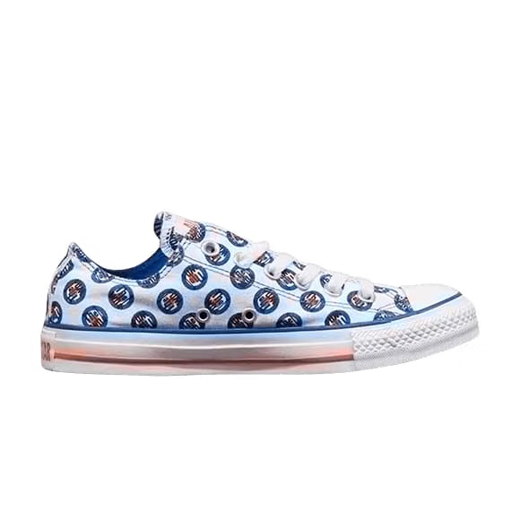 The Who x Converse Chuck Taylor All Star Ox White Blue