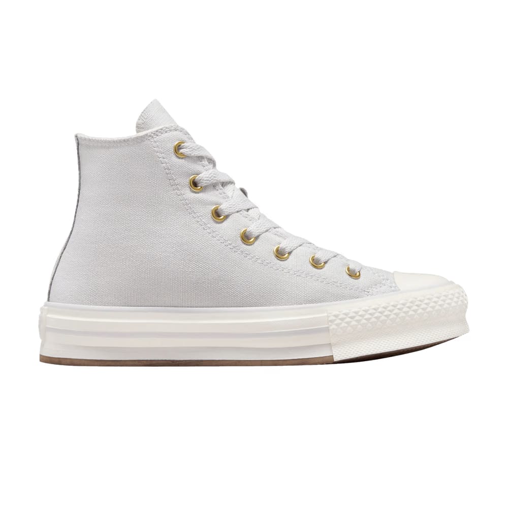 Converse Chuck Taylor All Star EVA Lift Platform High GS Tonal Canvas - Barely Grey